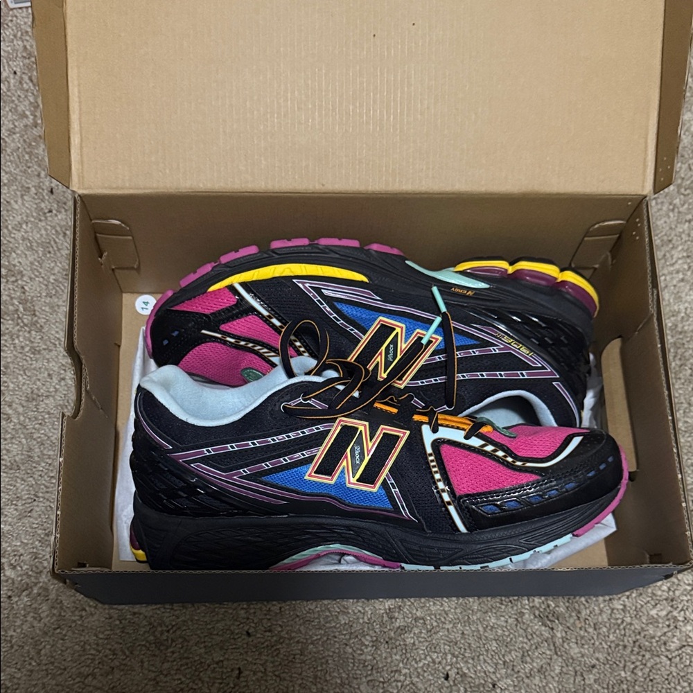 New Balance Kids' Sneakers - Pink, Black, and Blue